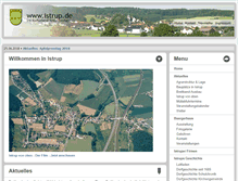 Tablet Screenshot of istrup.de